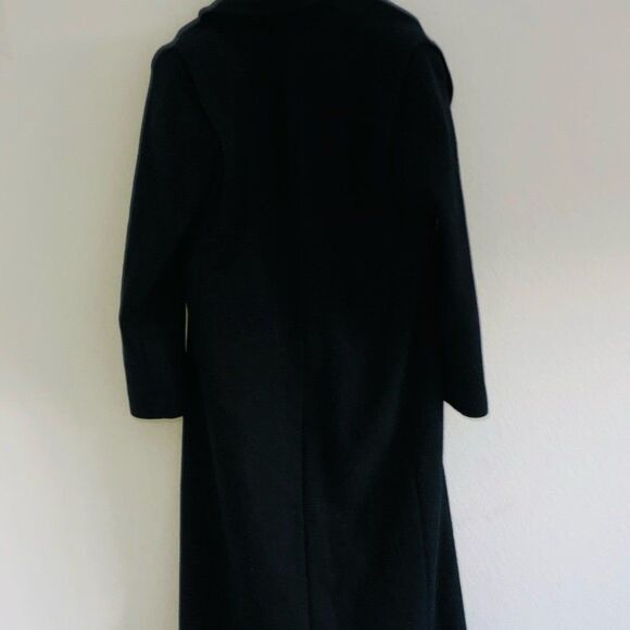 Stephanie Mathews 100% Wool Vintage Womens size 14 missy trench coat - Picture 7 of 10
